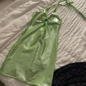 Zalie Green Splice Girl Mini